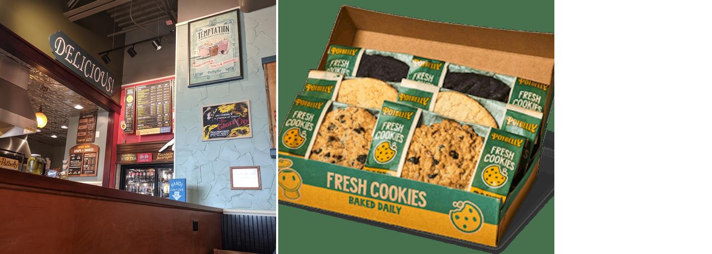 Potbelly Sandwich Shop Menu