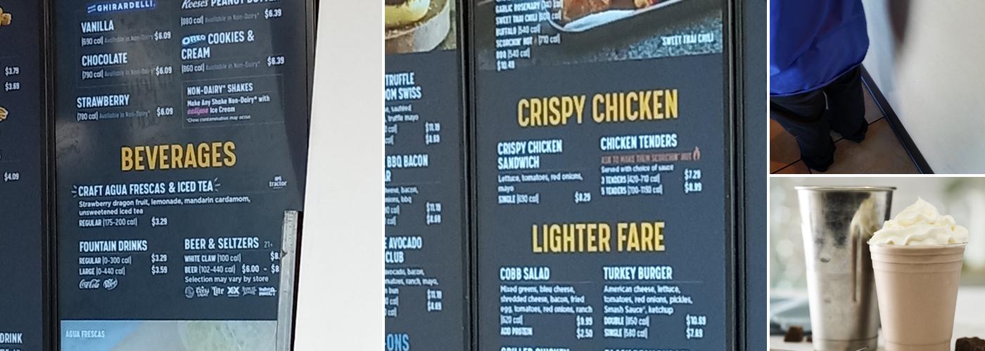 Smashburger Menu