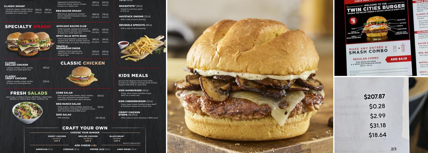 Smashburger Menu
