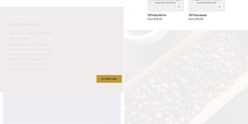 Origin Coffee Roasters Menu