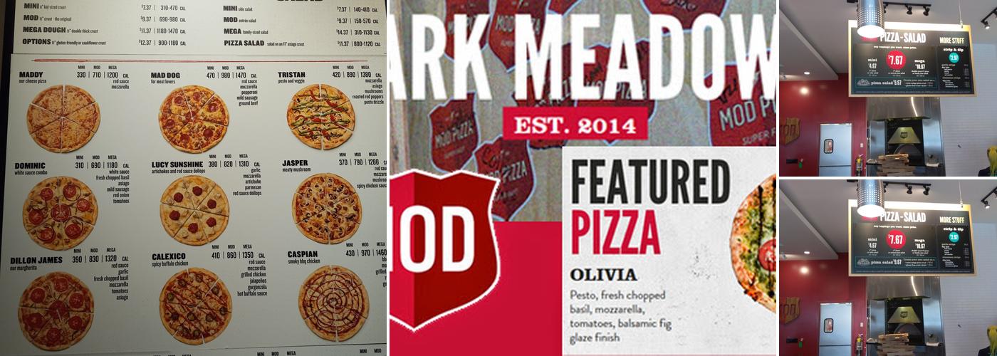 MOD Pizza Menu