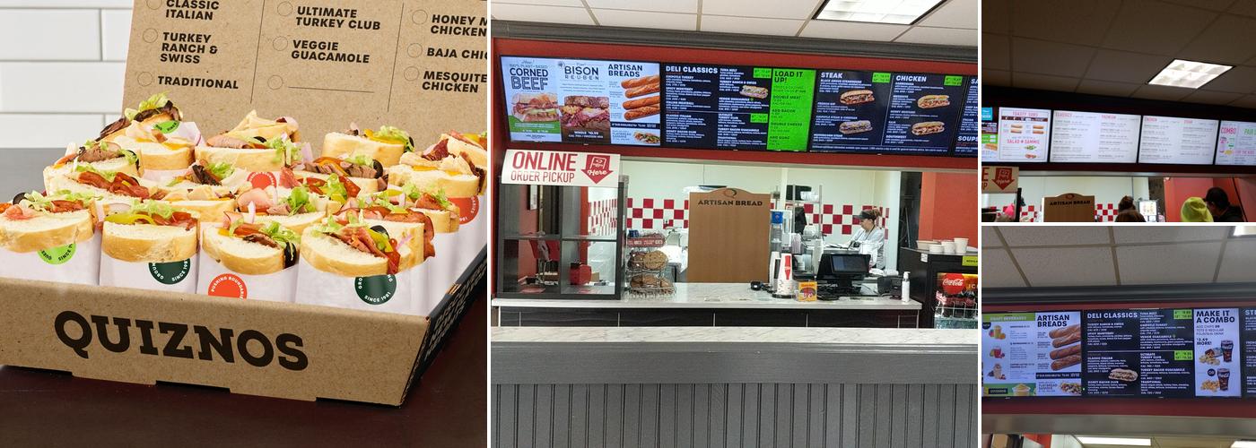 Quiznos Menu