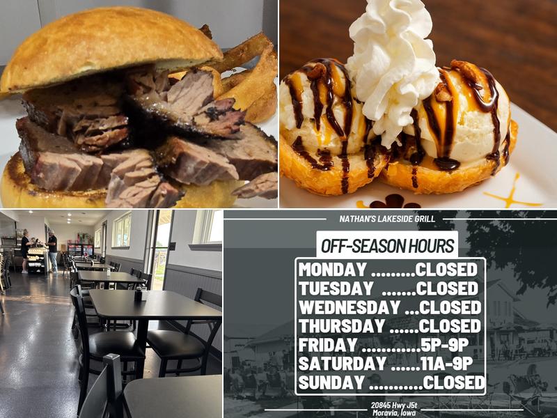 Nathan's Lakeside Grill 20845 Hwy J5T, Moravia