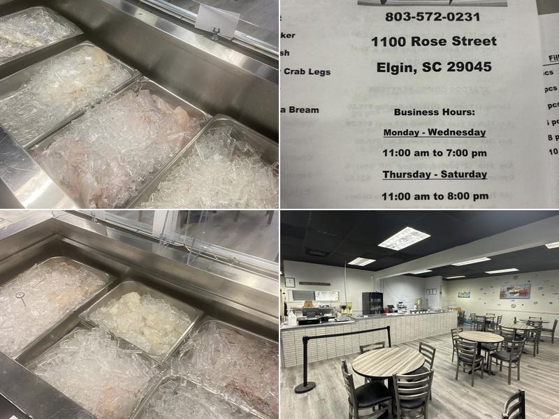 Elgin Seafood 1100 Rose St, Elgin