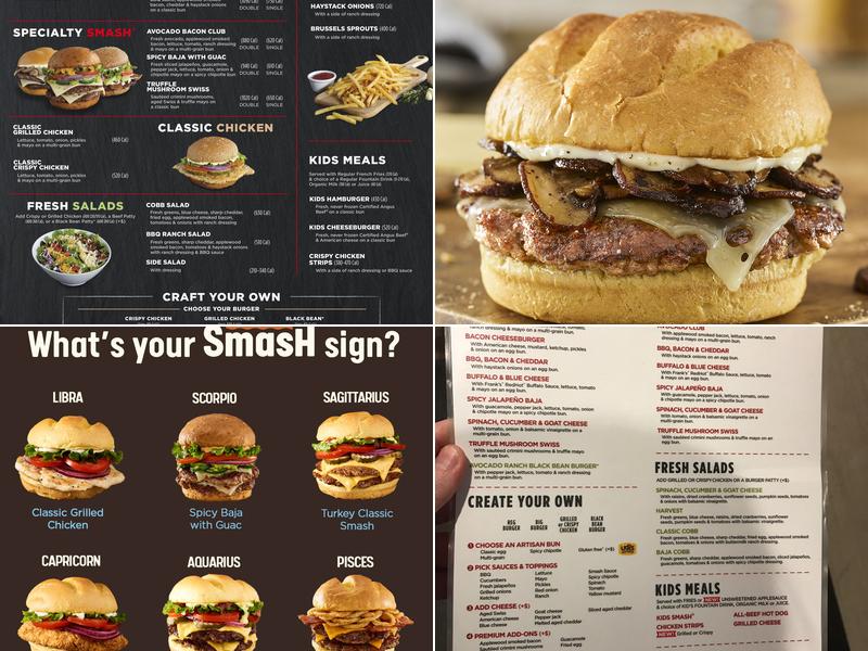 Smashburger Menu
