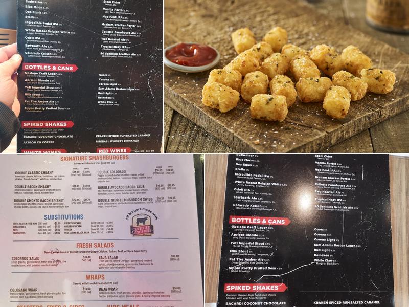 Smashburger Menu