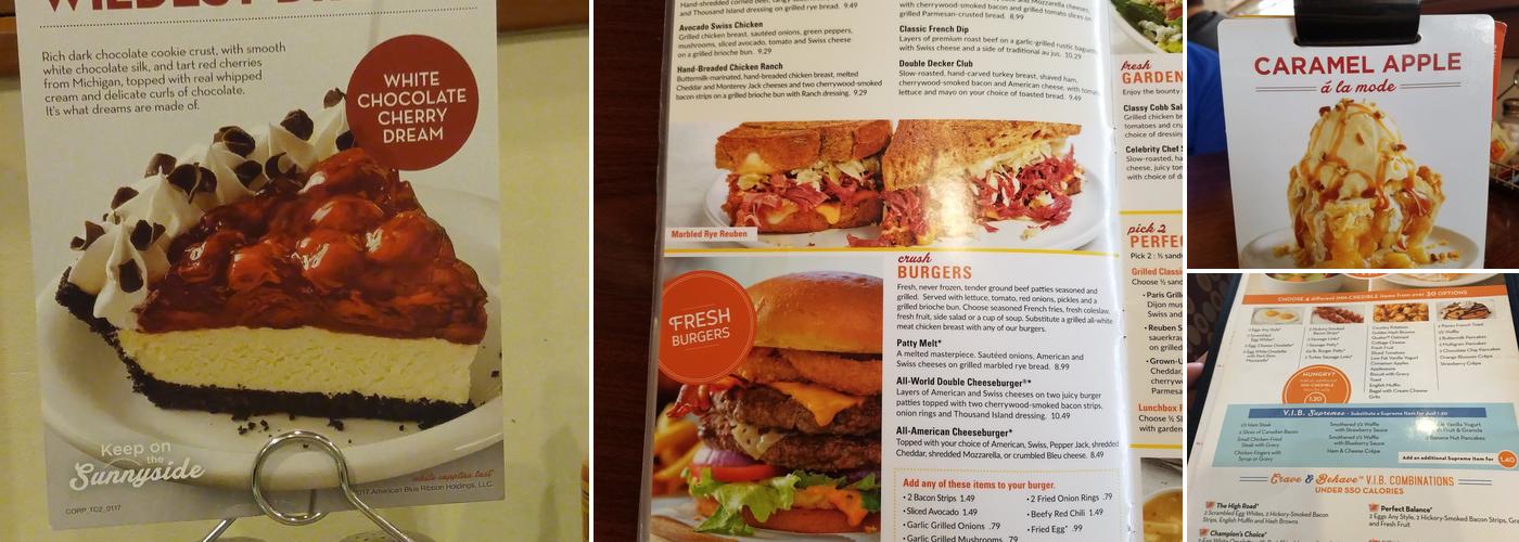 Village Inn Menu