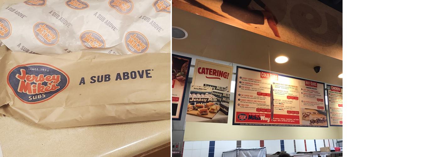 Jersey Mike's Subs Menu