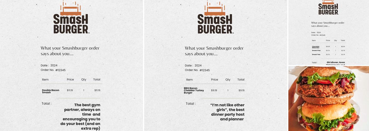 Smashburger Menu