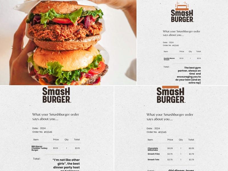 Smashburger Menu