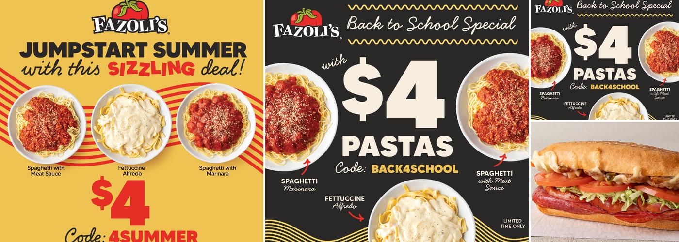 Fazoli's Menu