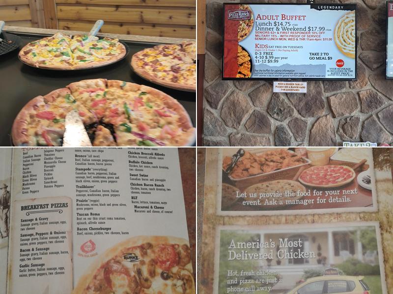 Pizza Ranch Menu
