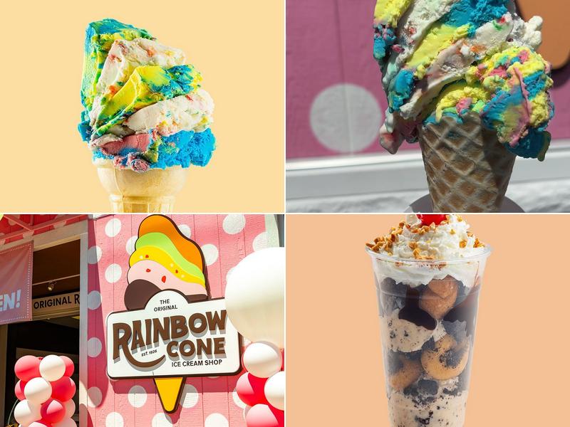 The Original Rainbow Cone 1 N Whittaker St, New Buffalo