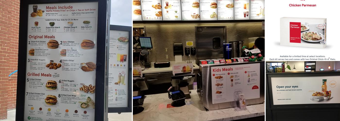 Chick-fil-A Menu