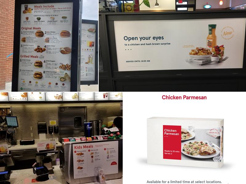 Chick-fil-A Menu