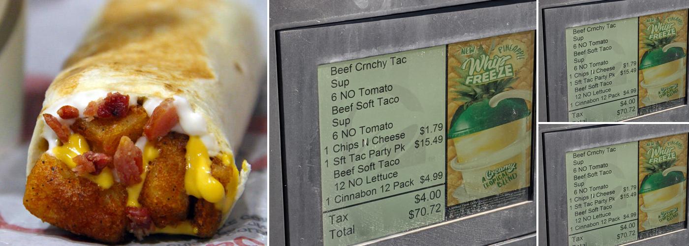 Taco Bell Menu