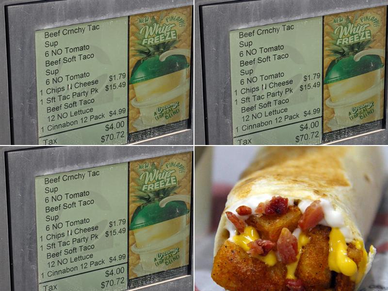 Taco Bell Menu