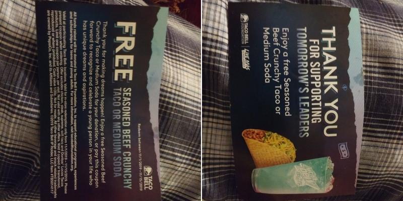 Taco Bell Menu