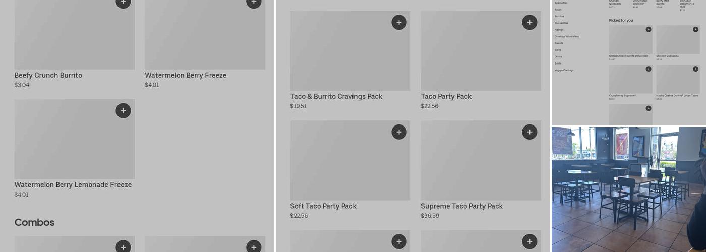 Taco Bell Menu