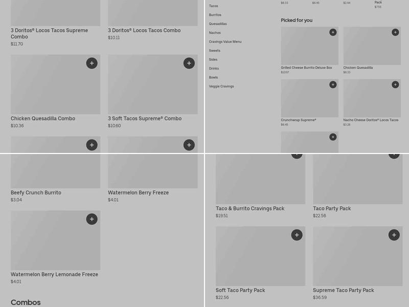 Taco Bell Menu
