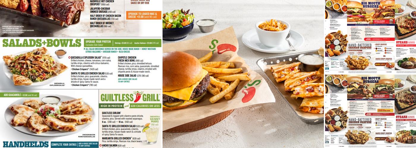 Chili's Grill & Bar Menu