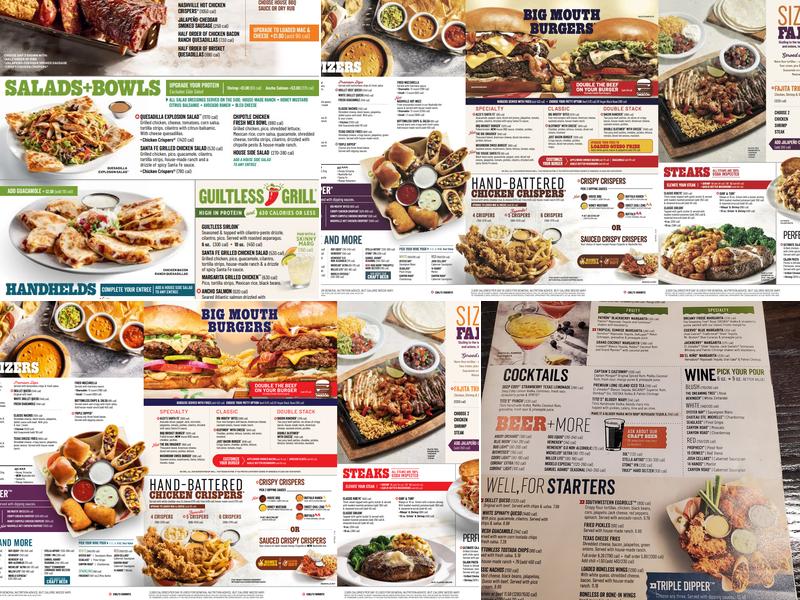 Chili's Grill & Bar Menu