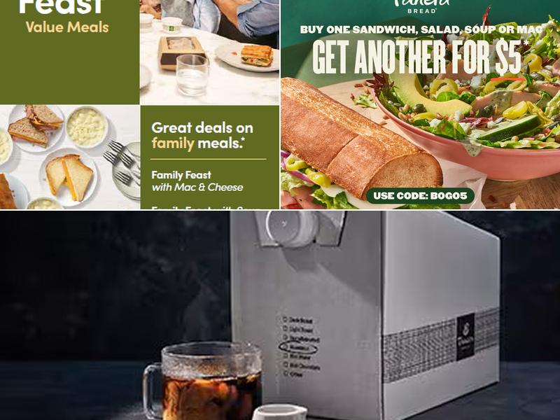 Panera Bread Menu
