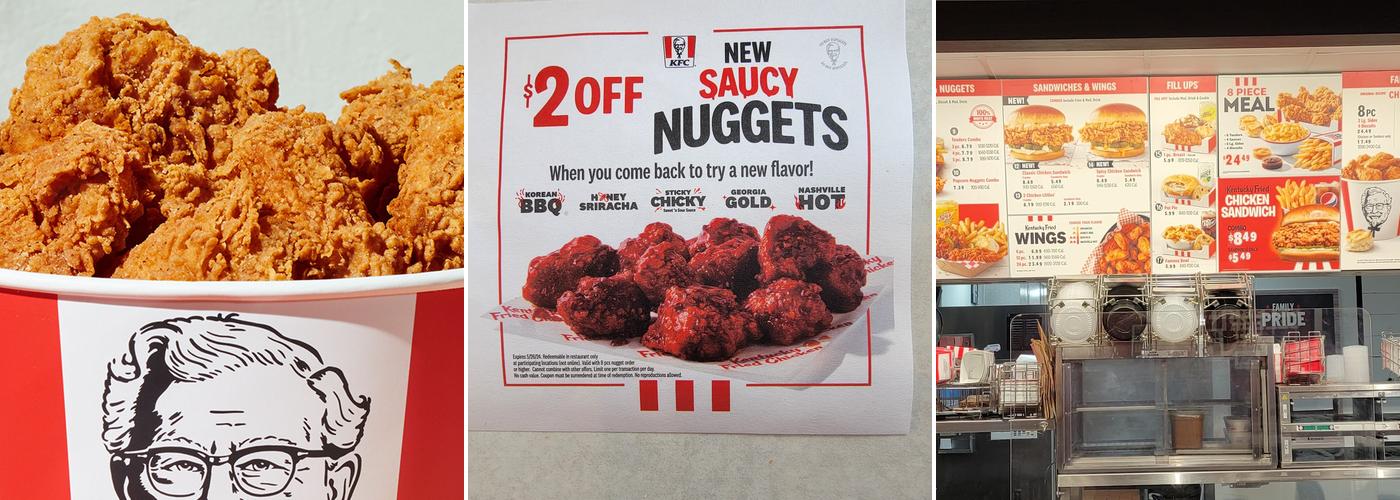 KFC Menu
