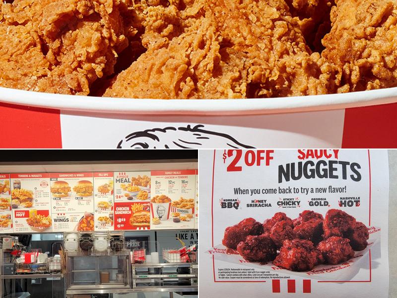 KFC Menu