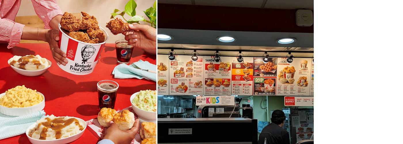 KFC Menu