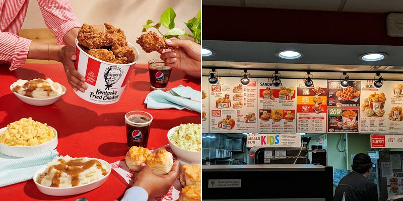 KFC Menu