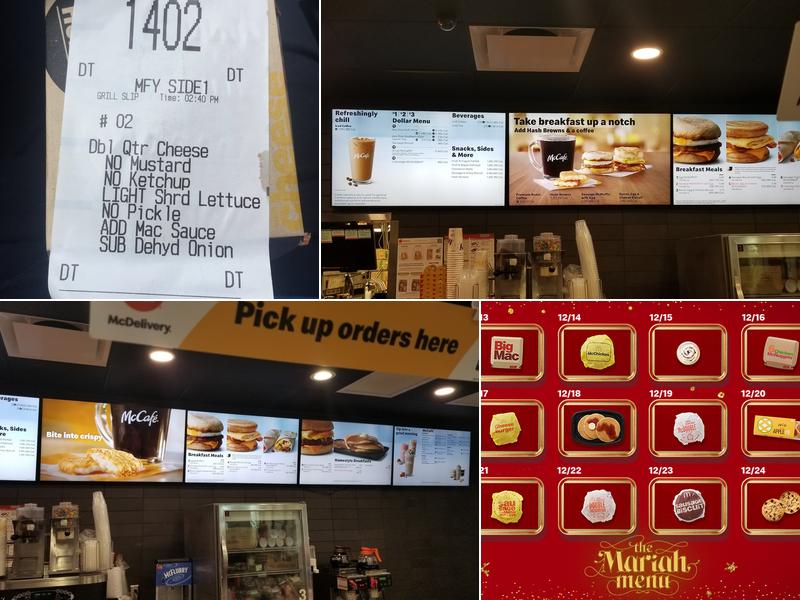 McDonald's Menu
