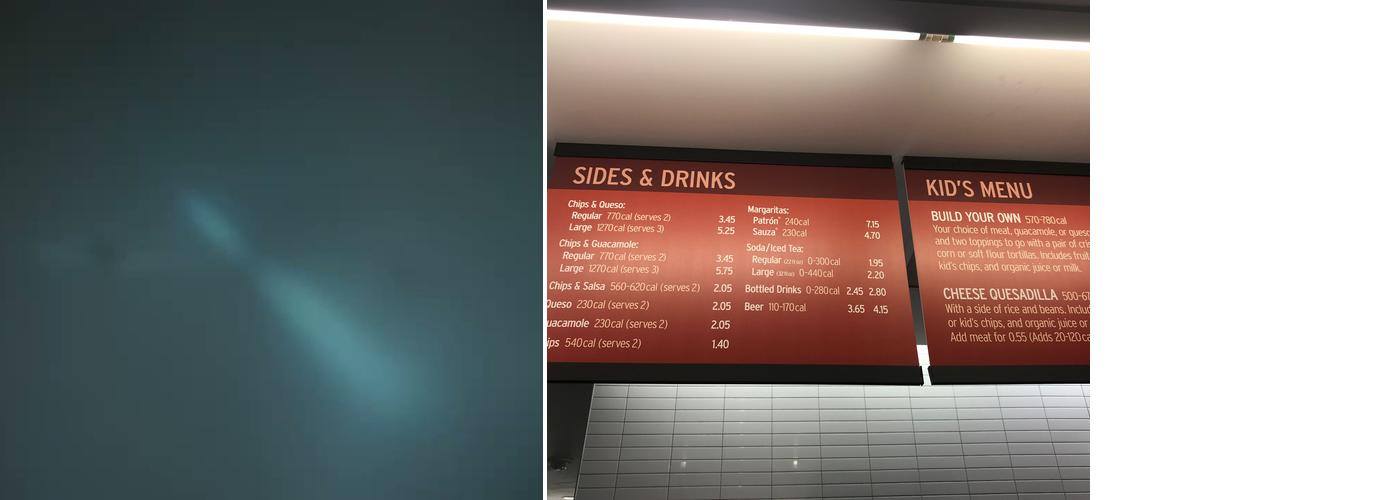 Chipotle Mexican Grill Menu