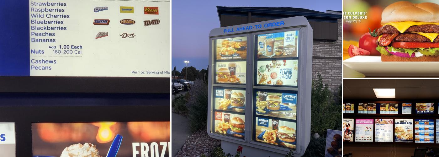 Culver’s Menu