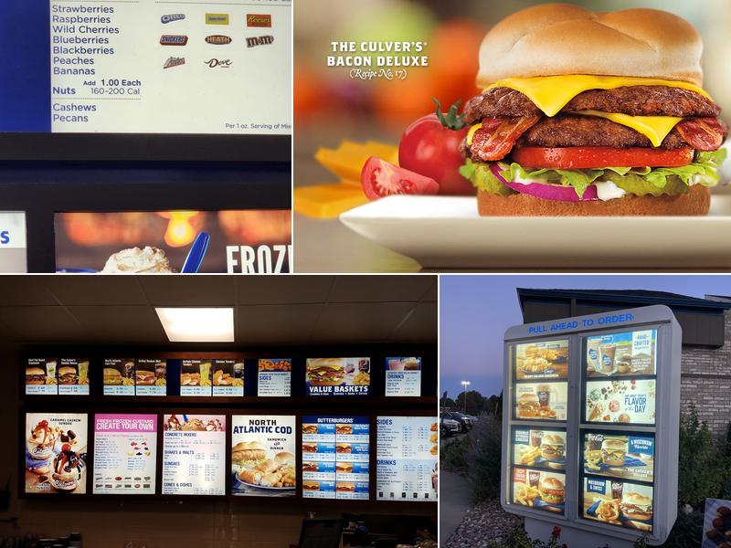 Culver’s Menu