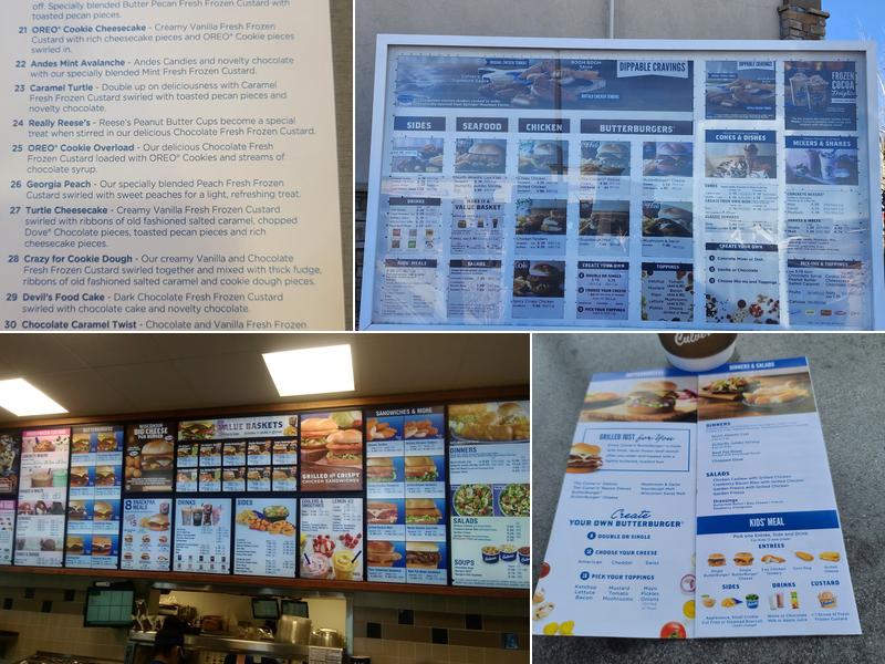 Culver’s Menu