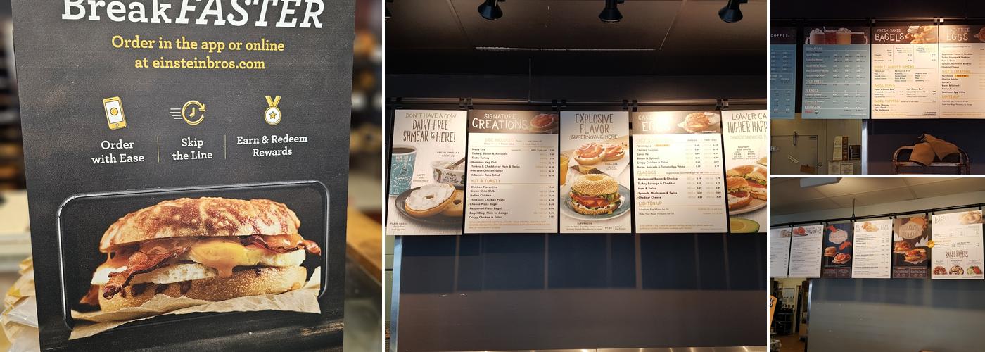 Einstein Bros. Bagels Menu
