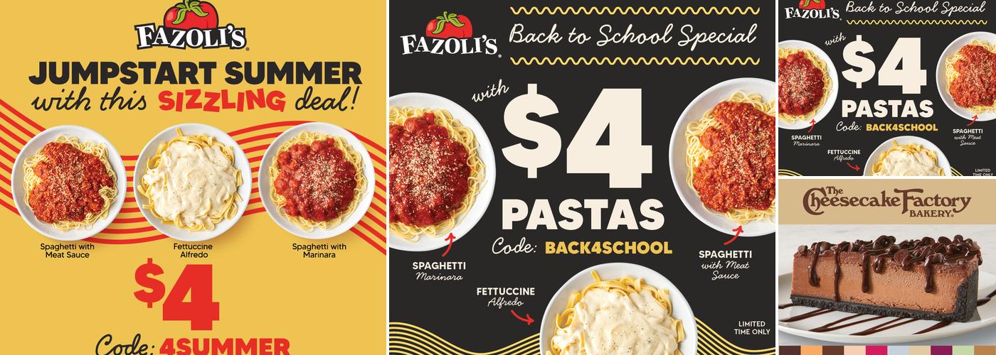 Fazoli's Menu