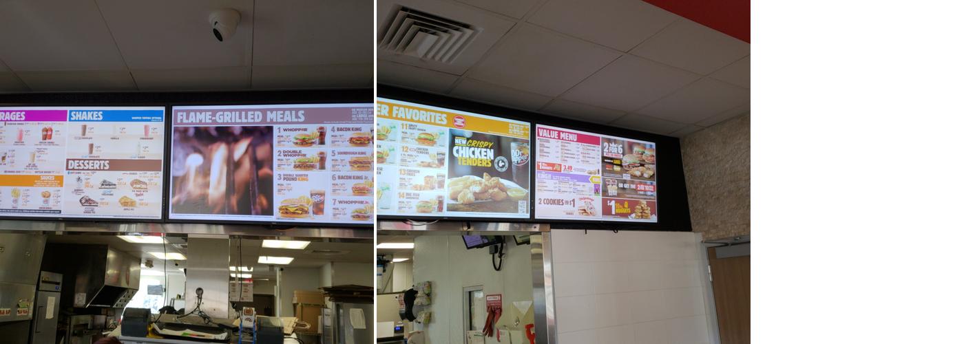 Burger King Menu