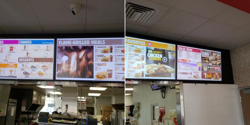 Burger King Menu