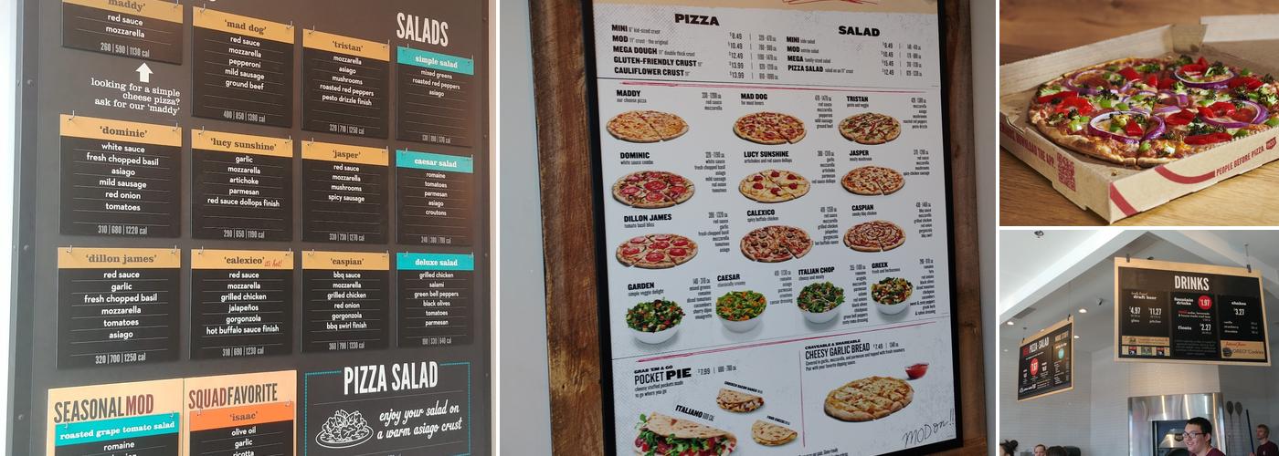 MOD Pizza Menu