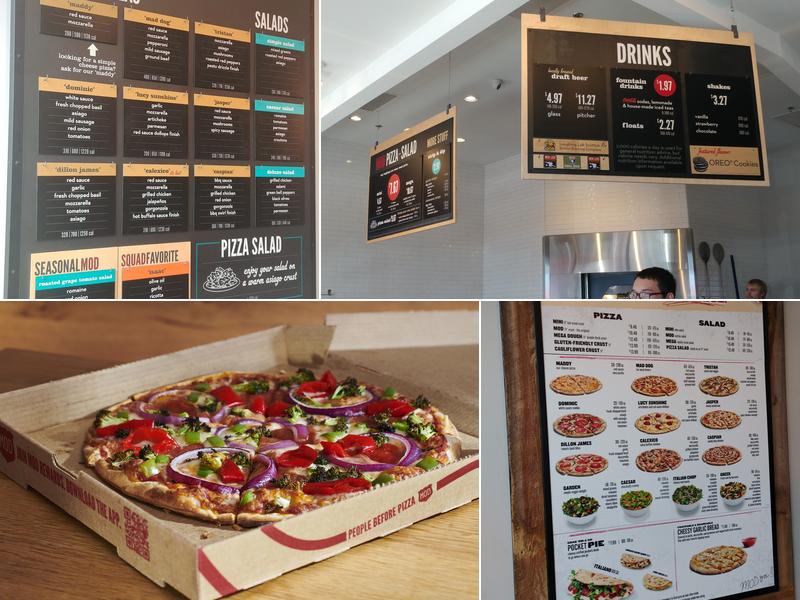 MOD Pizza Menu