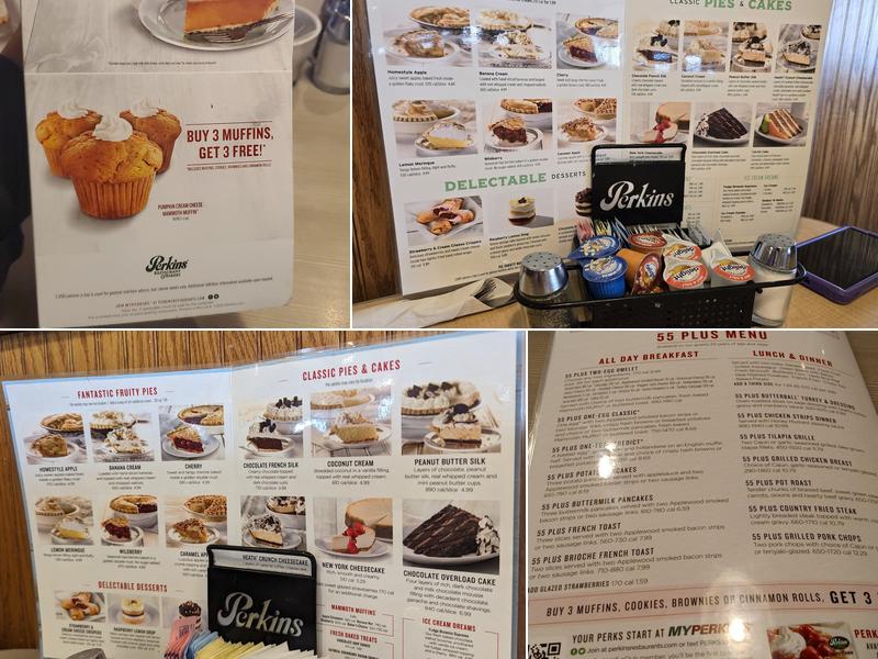 Perkins American Food Co. Menu