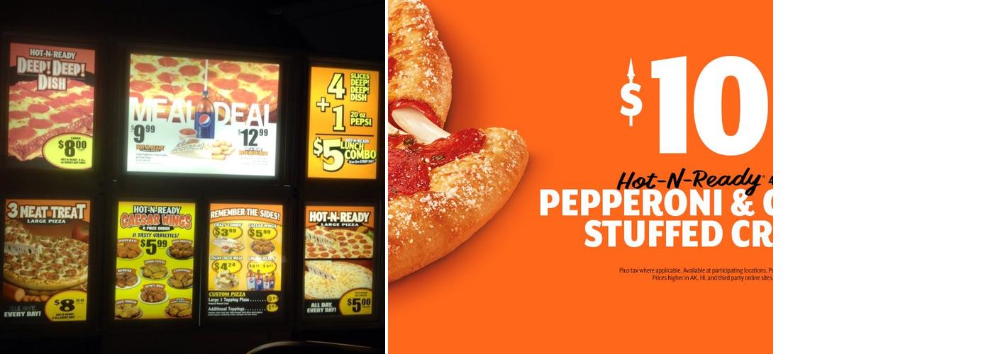 Little Caesars Pizza Menu