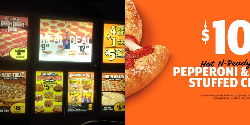 Little Caesars Pizza Menu