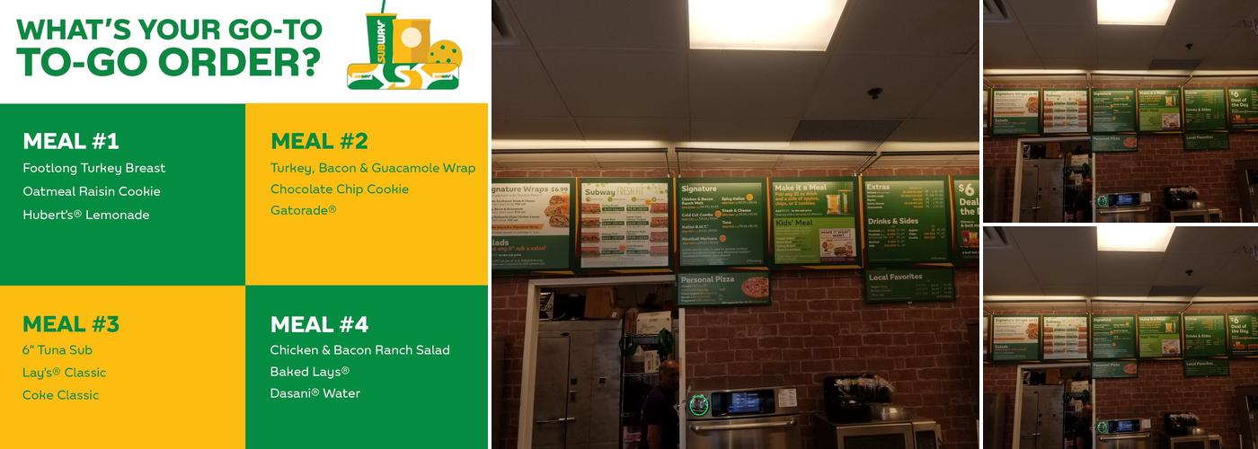 Subway Menu