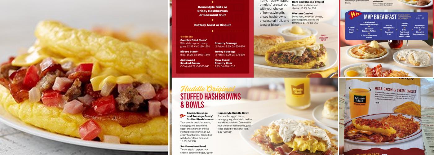Huddle House Menu