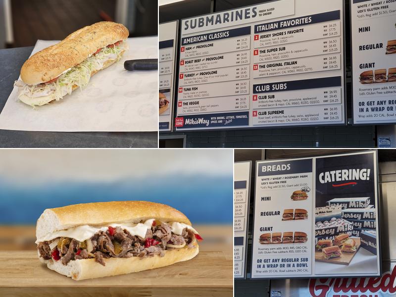 Jersey Mike's Subs Menu