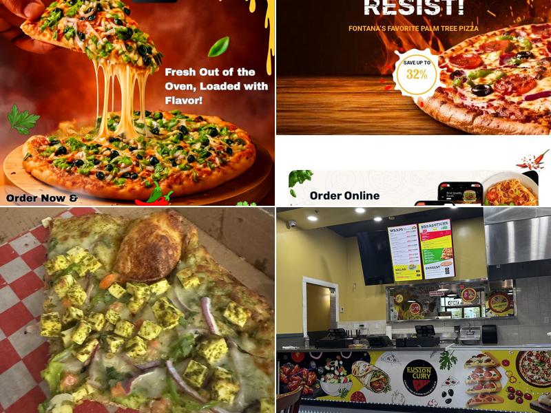 Palm Tree Pizza 16635 Sierra Lakes Pkwy # 110, Fontana