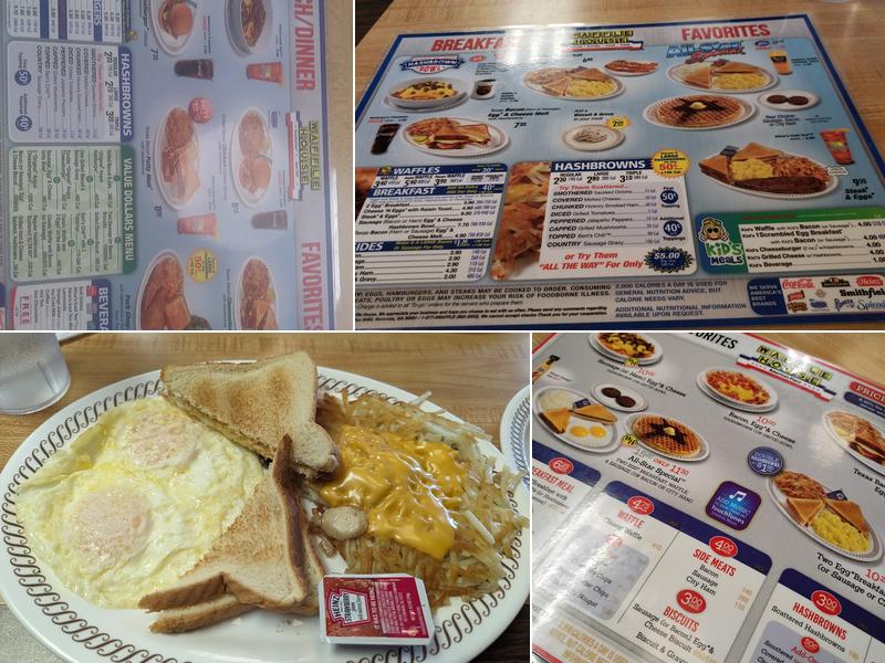 Waffle House Menu
